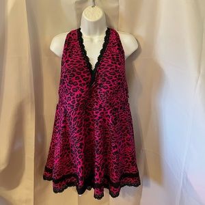 - - Torrid  Wireless Mid Lace Trimmed Swim Dress with built in brief size2X